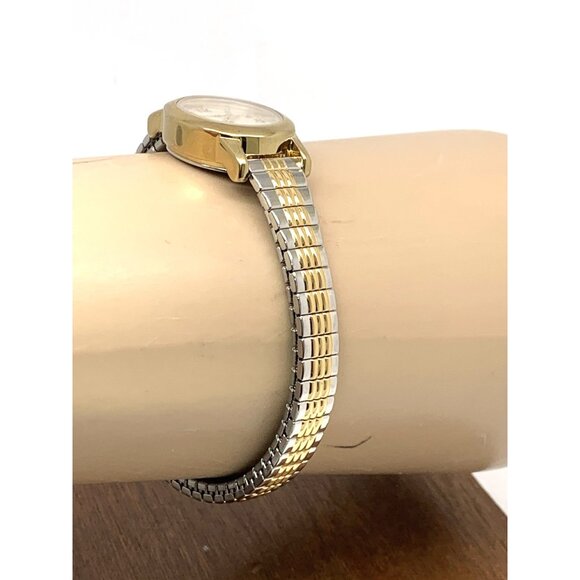 Timex Women's Watch TW2W70000 Quartz Mother of Pearl Two Tone Steel 18mm - Picture 12 of 14